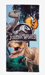 Toalla de ducha velur JURASSIC WORLD 70x140 por 5€ (tiendas)