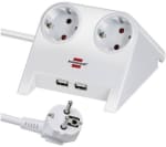 Brennenstuhl Desktop-Power, Stekkerdoos 2-voudig voor €12,08 bij Bol