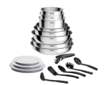 Batterie de cuisine TEFAL Cook Eat 17pcs Ingenio Inox à 109,99€