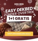 1+1 gratis op dekbedden zonder overtrek bij Dekbed Discounter