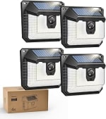 4 x Philips Solar Lights Motion Sensor 120 LEDs Solar Powered Security Lights,3 Ligh