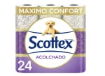 3X2 Scottex Papel higiénico Acolchado de 3 capas pack de 24 rollos por 25,98€