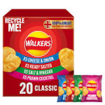 Walkers Crisps Multipack 20 Pack £3.50