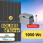 Kit solaire plug and play 1000 Wc avec batterie zendure solarflow à 579€