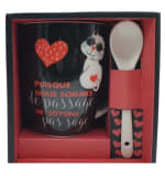 Enesco Taza con cuchara,"Pas Sage" por 1.99€.