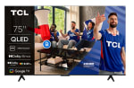 Téléviseur 75" QLED TCL 75P7K - 4K UHD, AI HDR, Dolby Vision, FreeSync à 749€
