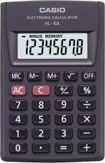 Calculadora Estándar Casio HL-4A por $38 | Oferta Amazon