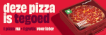 Gratis Paniek Pizza tegoed bij Domino's
