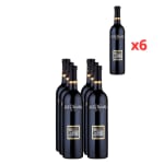 Pack 6 Botellas de Pata Negra ORO Vino Tinto Reserva Tempranillo Roble por 9.99€