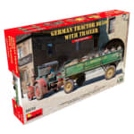 MiniArt 38038 Kit de modelismo plástico 1:35 Tractor alemán con remolque a 36.99€