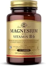 Solgar Magnesio y Vitamina B6 100 Tabletas por 7,21€