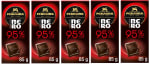 5 x Perugina Nero Chocolate Negro Extra 95% Cacao Tableta 85g por 4.95€
