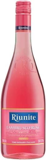 Riunite Lambrusco Rosé 750ml por $98 | Oferta Amazon