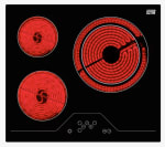 New Pol NWVT3Z Placa Vitrocerámica 3 Zonas Control Táctil 59cm Negro por 47.98€