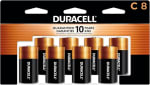 Pilas Duracell CopperTop C 8 unidades por $224 | Amazon