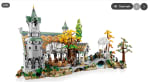Jouet Lego Icons 10316 - Le Seigneur des Anneaux Fondcombe à 499,99€