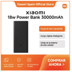 Xiaomi 18W Power Bank 30000mAh por 22,97€