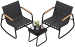 SONGMICS Garden Furniture Set, 2 Rocking Chairs, Table, Loveseat - Shipped / Sold by