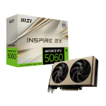 Tarjeta Gráfica MSI GeForce RTX 5060 8G INSPIRE 2X OC por 287,10€