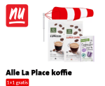Alle La Place koffie 1+1 gratis bij de Jumbo