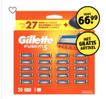 Gilette scheermesjes + gratis Braun HF3000 Airfryer Voucher voor €66,99 bij Kruidvat