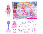 Barbie - Calendario de Adviento con muñeca de moda y 24 sorpresas por 16.99€