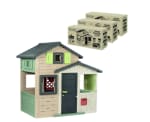 Smoby S.Life Friends Evo Groot Speelhuis met Verdieping & Luiken