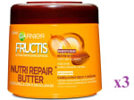 3 x Fructis Mascarilla Nutri Repair Butter 320Ml por 7.38€