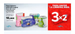3×2 en Papel higiénico, cocina y más en Carrefour.