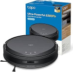 Tapo RV20 MAX Robot Aspirador y Friegasuelos 4 en 1, Ultrasucción 5300Pa por 89,99€
