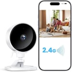 WOLFANG Camara Vigilancia WiFi Interior 1080P por solo 12€