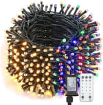 Luces Navidad 50m DAHAN 500LED por $400 | Amazon