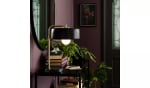 Habitat Minah Iron LED Table Lamp – Black & Brass, £15, Free Click & Collect