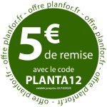 5€ pour 20€ d'achats chez Planfor