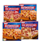 1+1 gratis op Alle Dr. Oetker Big Americans pizza's bij de Plus