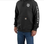Sweat-shirt ample Carhartt - coupe loose, molleton mi-épais à 23,99€