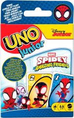 Juego Cartas Mattel Games UNO Junior Marvel Spidey y Sus increíbles Amigos por 3.99€