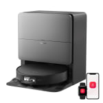 Roborock Saros 20 Sonic Robotstofzuiger met RockDock®, 36.000 Pa, Zwart