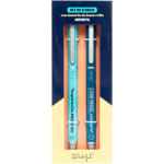 Set de 2 bolis Mr. Wonderful con batería de buen rollo infinita por 1.99€