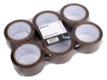 30 Rolls Premium 50 mm x 66 m Polypropylene Packing Tape - Brown Sold By Amazon On A