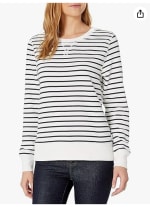 Pull à Col Rond en Polaire Amazon Essentials Femme à 9,88€