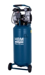 HBM verticale Low Noise compressor 50 liter voor €149,99 bij HBM