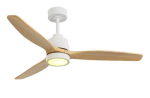 Ventilador Techo Madera 3 Aspas 22W por 58,23€
