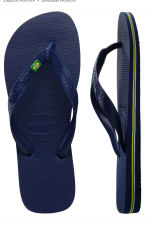 Sandalia Hombre Brasil Azul Marino Havaianas $11.390 solo en Falabella, Chile