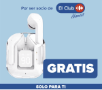Gratis auriculares TWS Bluetooth en Carrefour