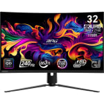 MSI MPG 321CURX - QD-OLED-Monitor Gebogen - 31.5'' - 3840x2160 (UHD) voor €500