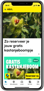Reserveer nu jouw gratis kastanjeboom in Belgie