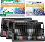 Estuche Lápices Color XL 72 Lápices Color Punta Blanda + bloc para pintar por 12.34€