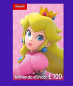 Nintendo eShop Card 100 EUR Key EUROPE à 91,22€