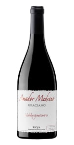 6 Botellas de Amador Medrano Valdegamarra Graciano 2021 por 38.6€